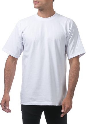 pro club Men's Heavyweight Short Sleeve Tee
