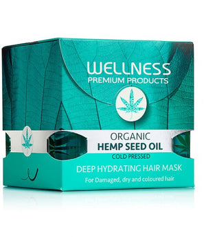 Wellness Premium Deep Hydrating Hair Mask - Hemp To World