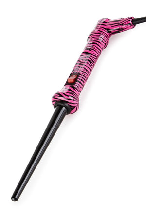 Ultimate Curling Iron 9-18mm Pink Zebra - Hemp To World