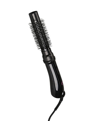 Wet2Dry Hot Wand Round Brush Blow Dryer(Black) - Hemp To World