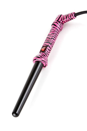 Ultimate Curling Iron 18-25mm Pink Zebra - Hemp To World